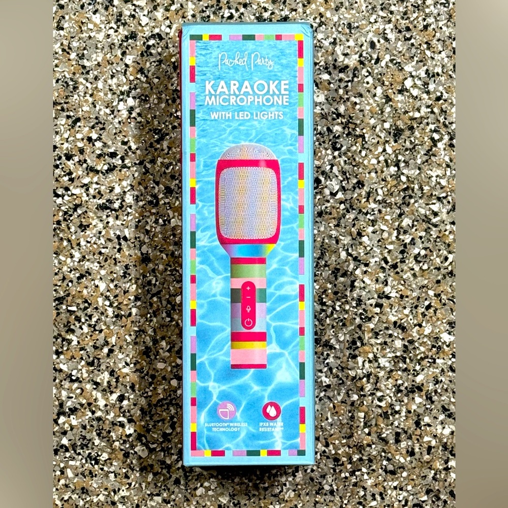 COPY - ‘Packed Party’ Karaoke Microphone W/LED Lights